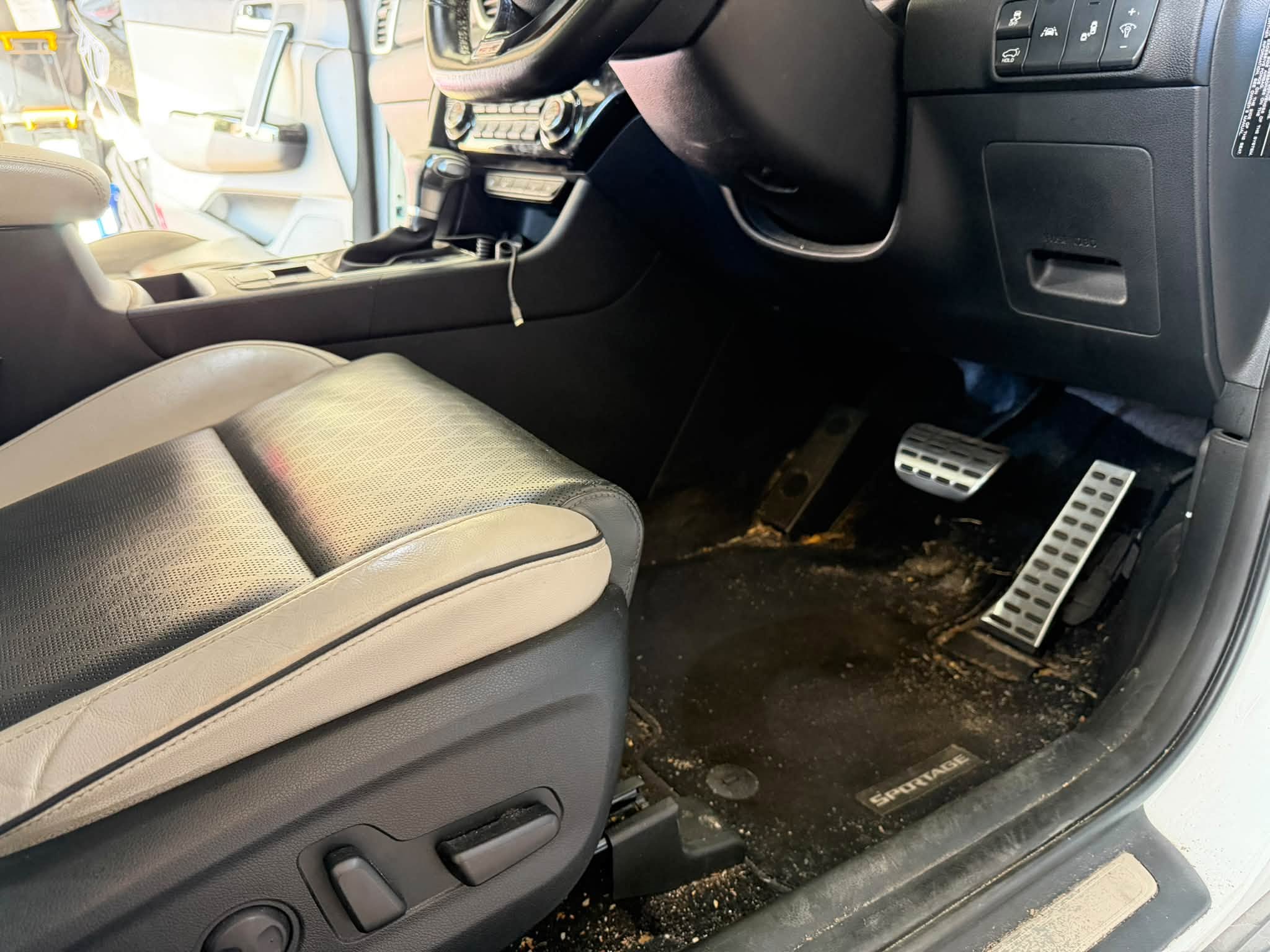 Car before mobile detailing in Cairns