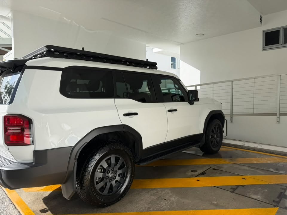 Clean white SUV after exterior detailing by Brand New Again Mobile Detailing in Cairns