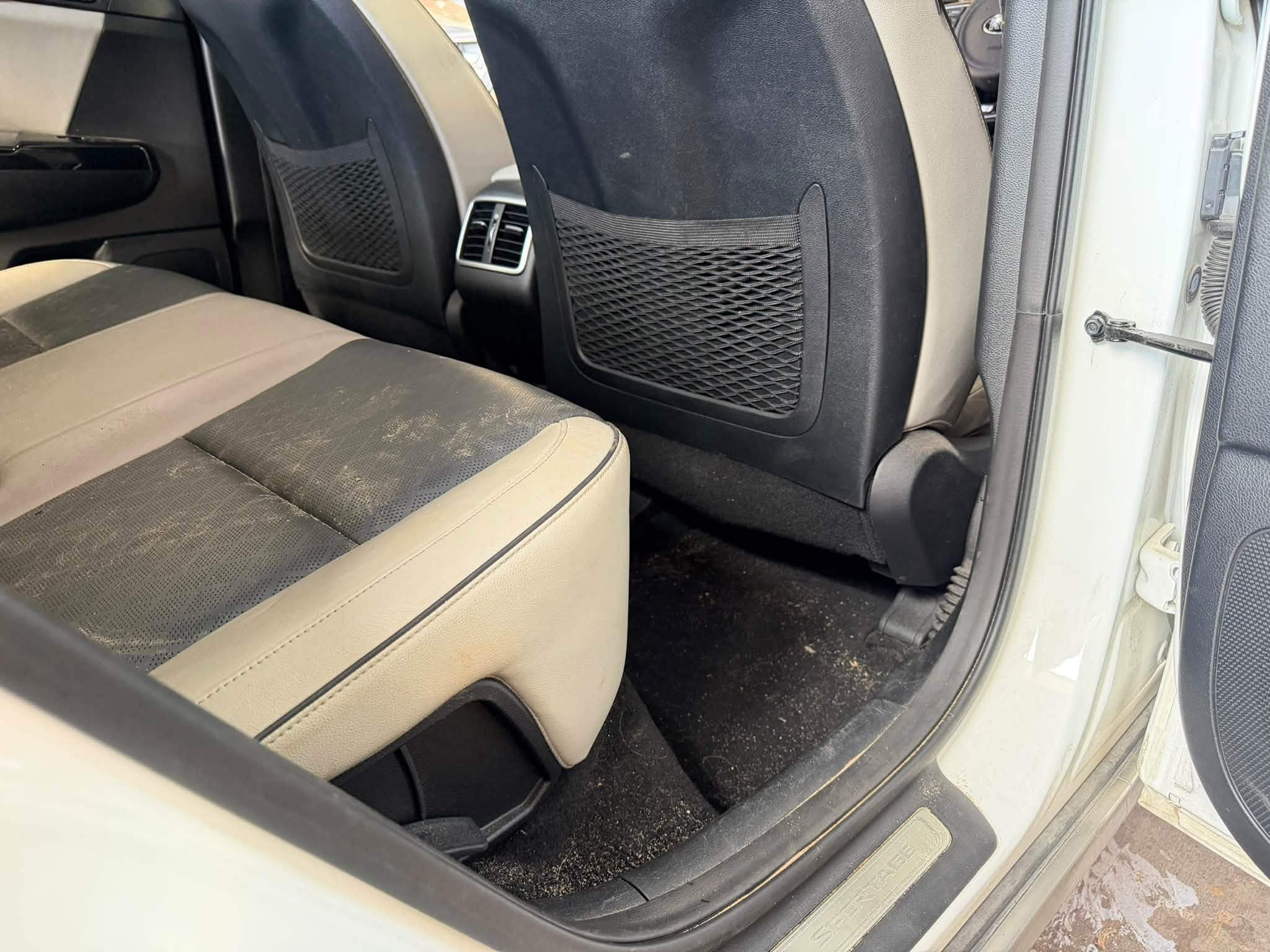 Car before complete detailing in Cairns
